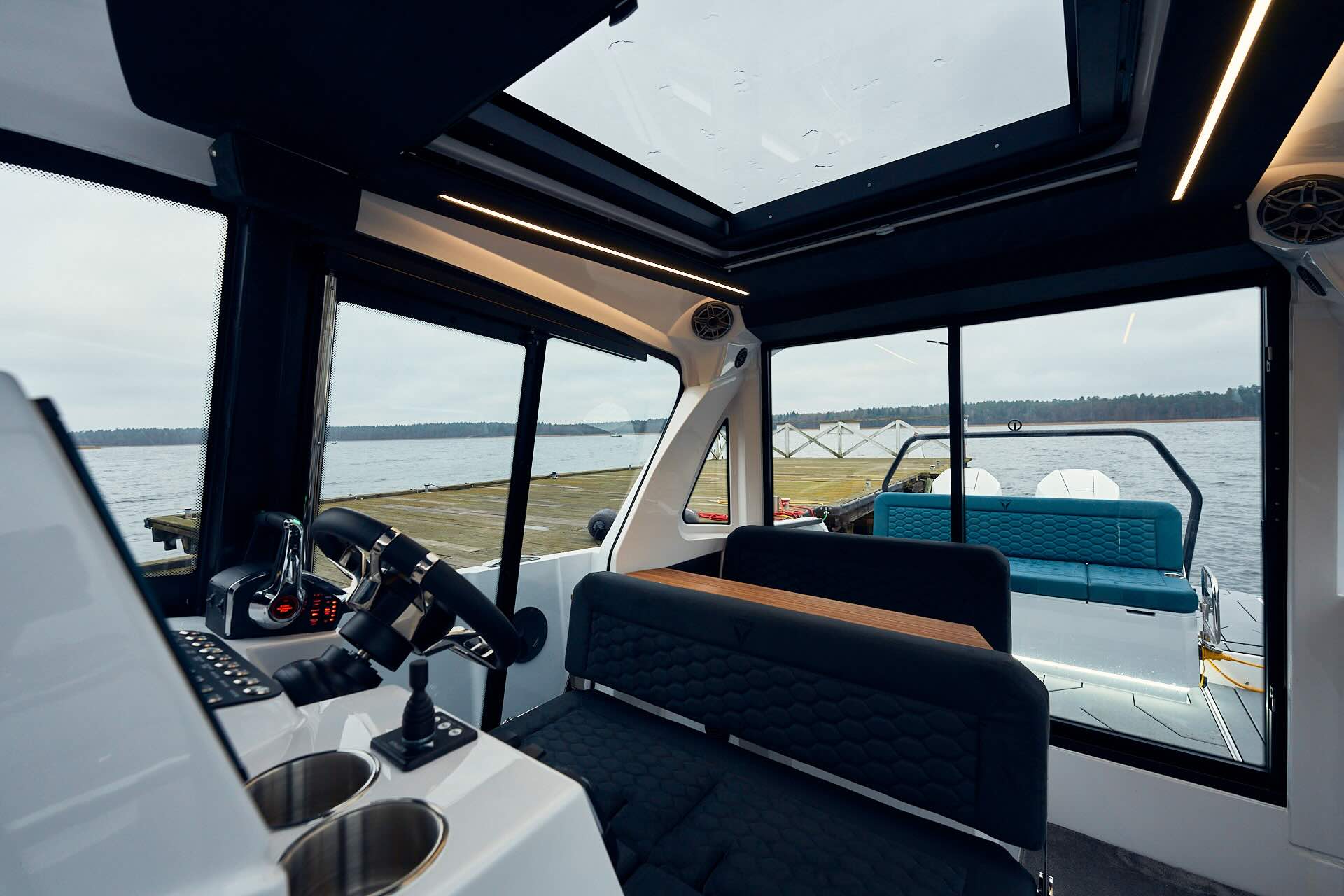 Wheelhouse and helm